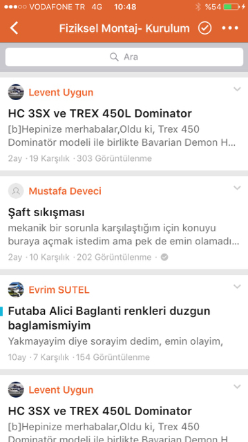 Tapatalk ta bazı sabit konular görünmüyor