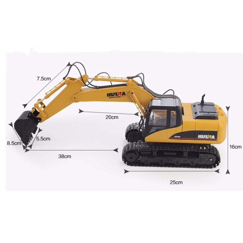 [Urun]:  HuiNa Toys1550 15Channel 2.4G 1/12RC Metal Excavator